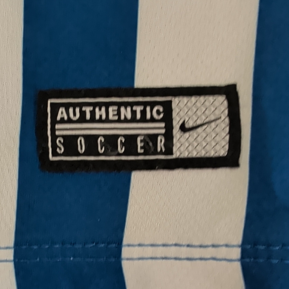 Nike Blue Gradient Striped Shirt - Picture 4 of 5
